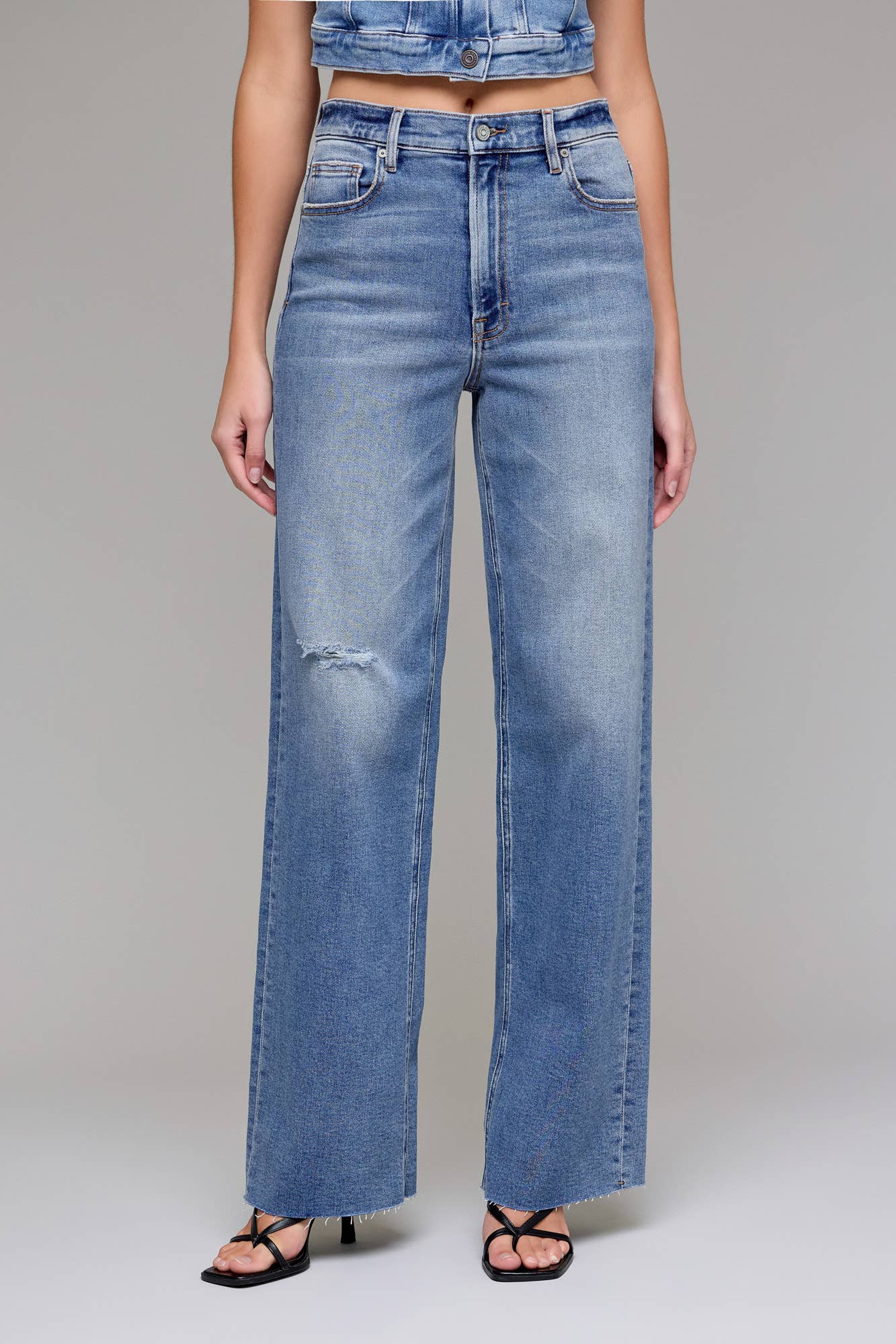 Hidden Medium Dark Stretch 33" Inseam Dad Jean
