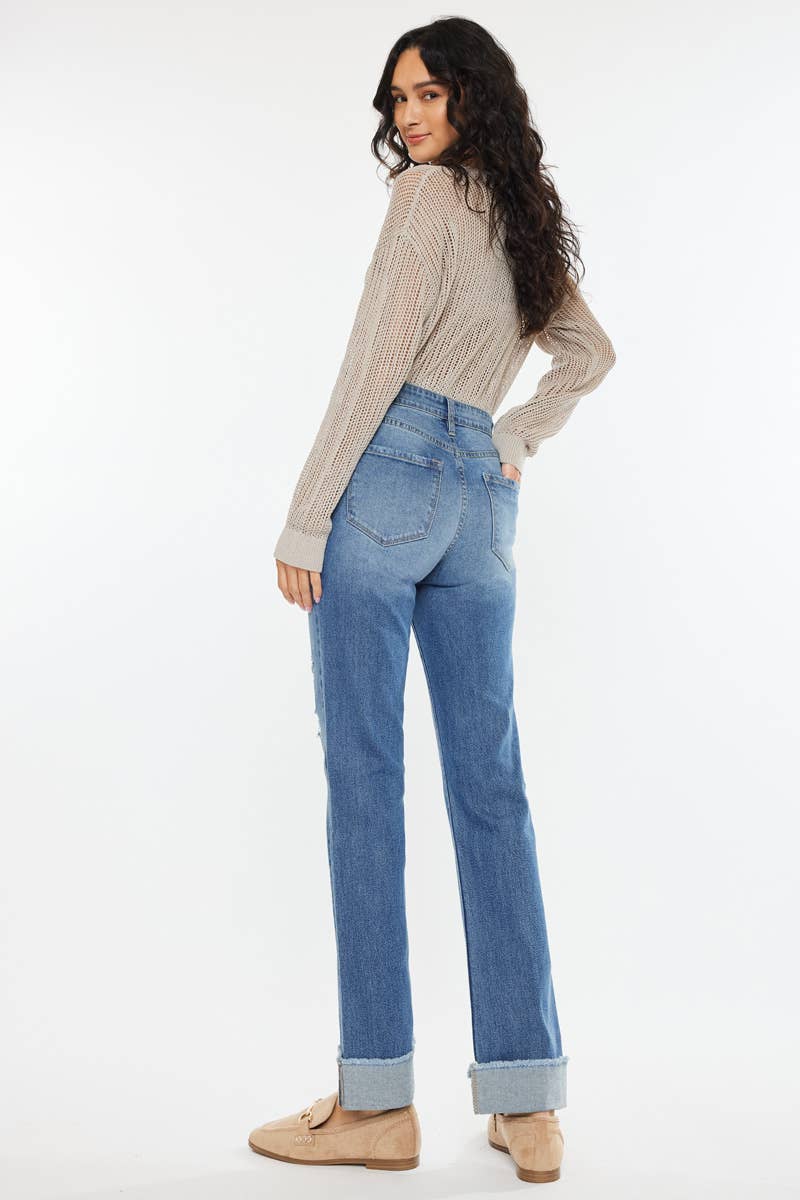 KANCAN HIGH RISE STRAIGHT JEAN