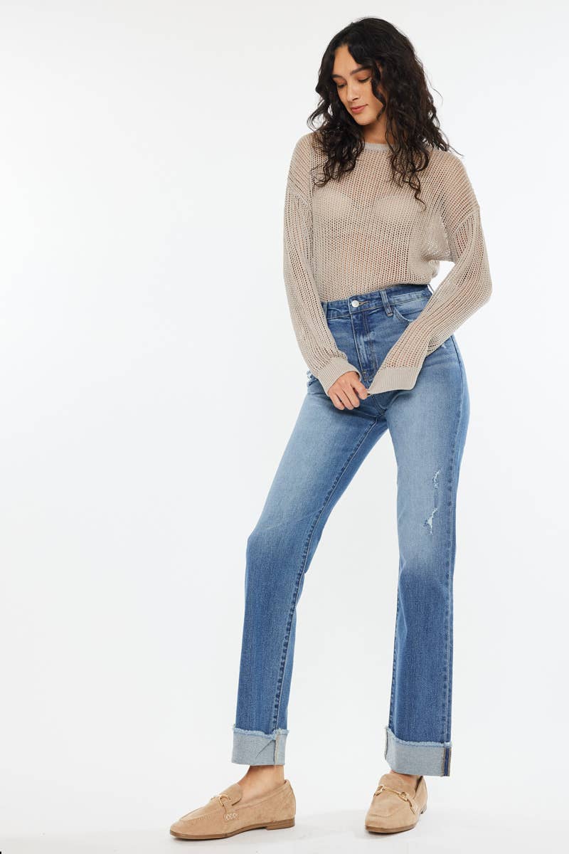 KANCAN HIGH RISE STRAIGHT JEAN