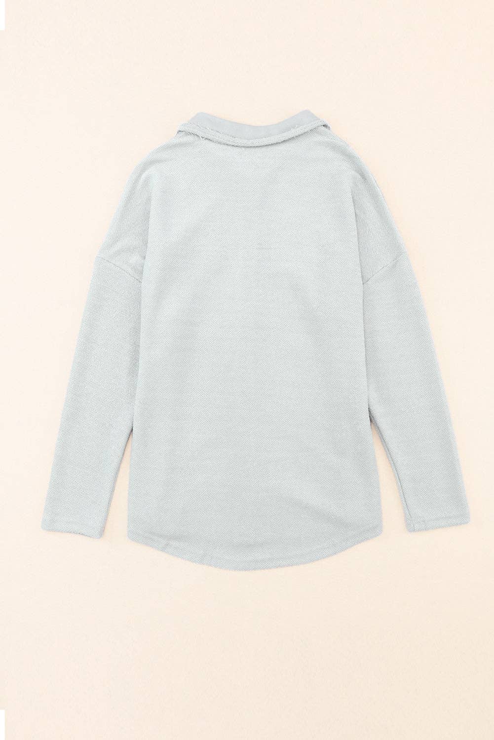 Raw Edge Shacket