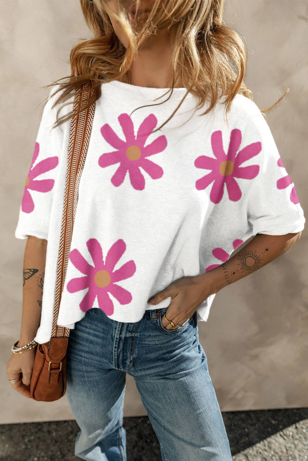 Flower Pattern Blouse