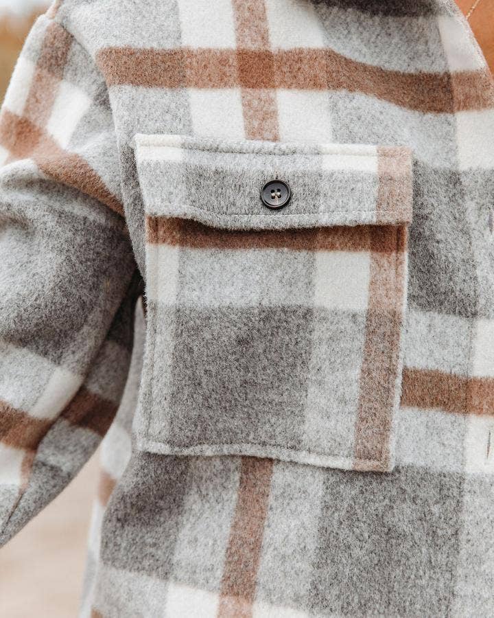 Women's Plaid Shacket