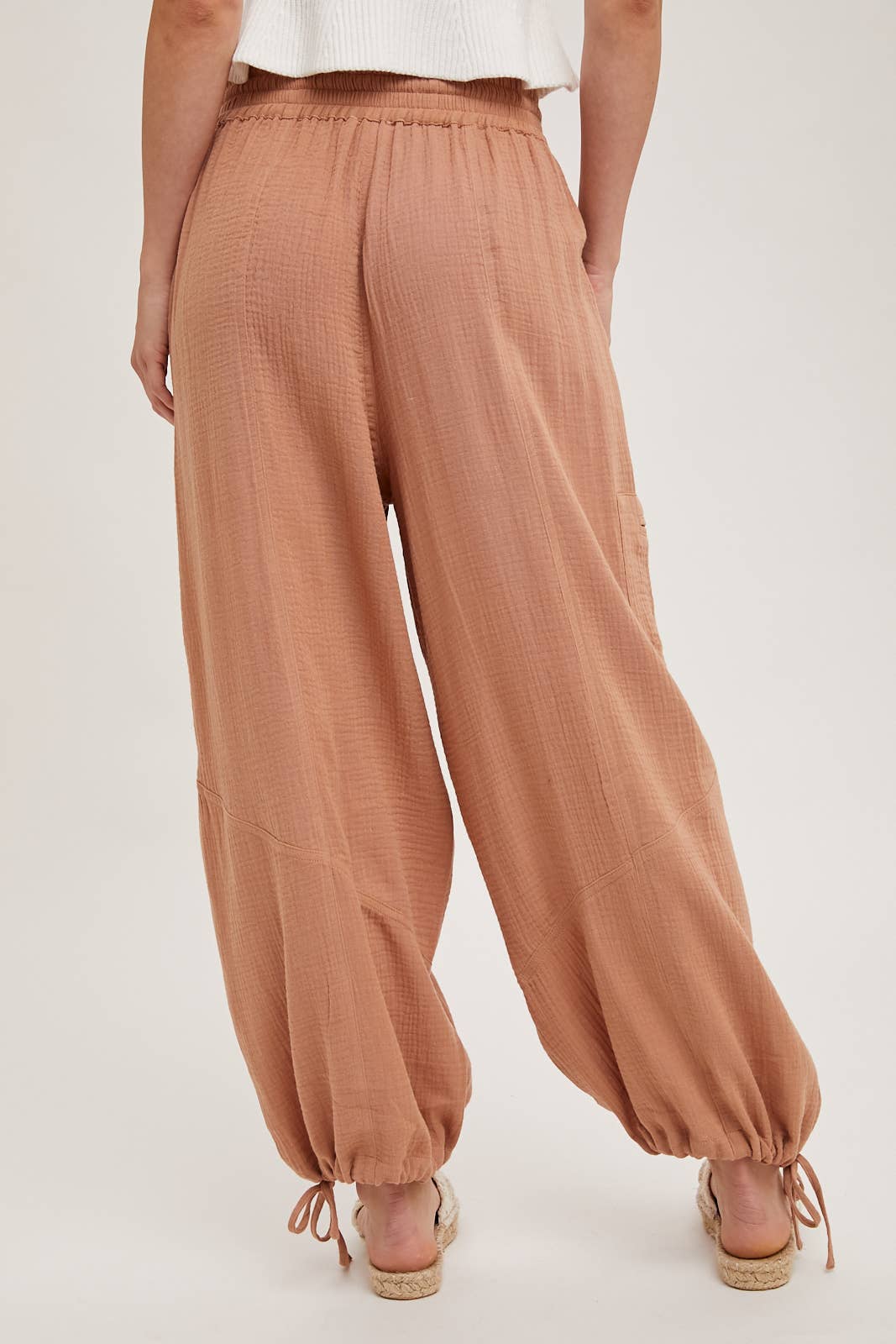 JOGGER HAREM DRAWSTRING PANTS