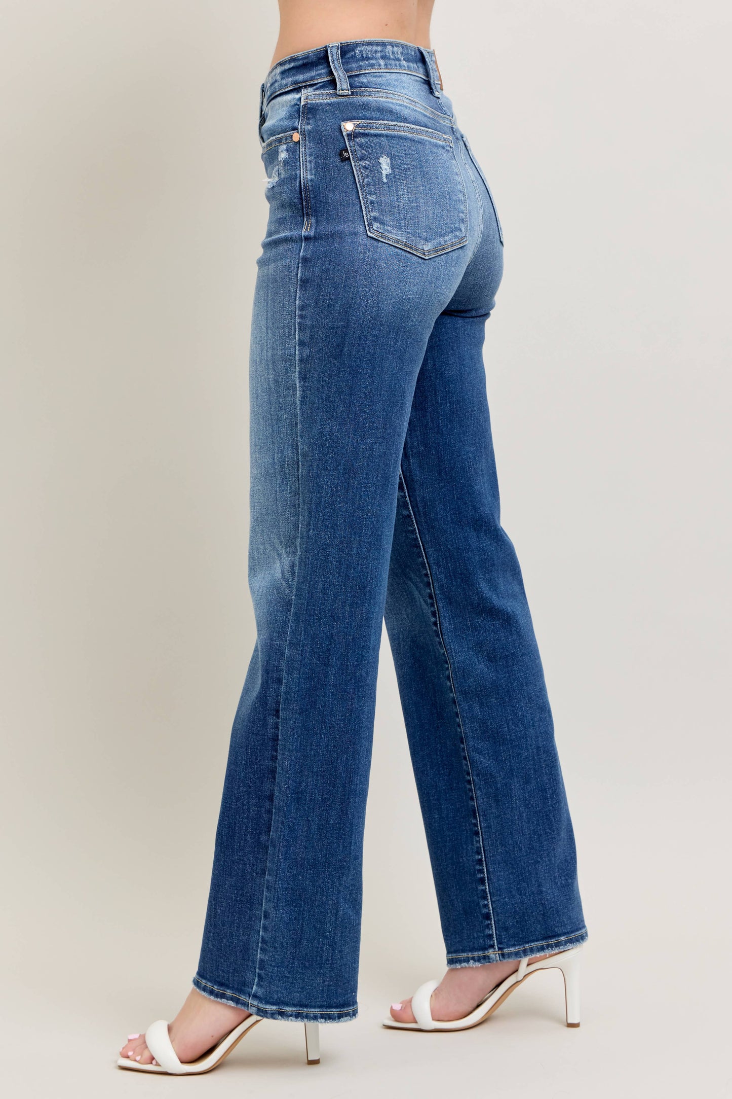 Judy Blue Dark Wash 90's Straight Leg
