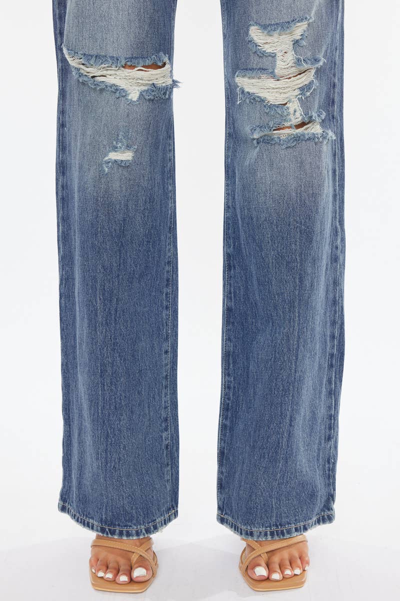 KANCAN WIDE LEG ULTRA HIGH RISE JEAN