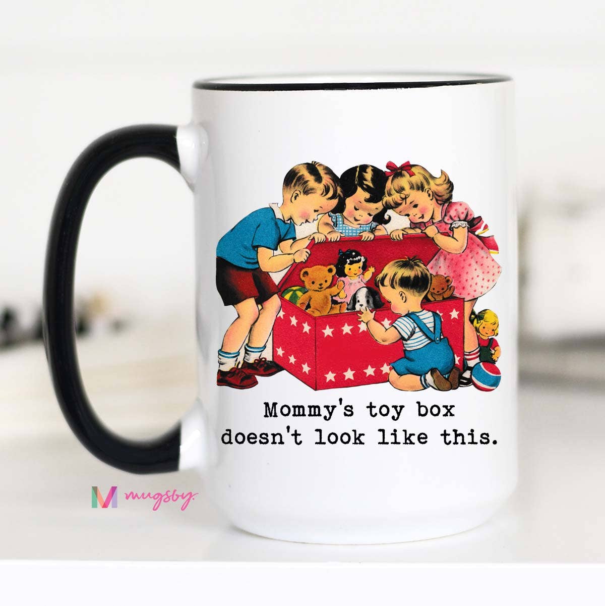 Mommy's Toy Box Funny Coffee Mug