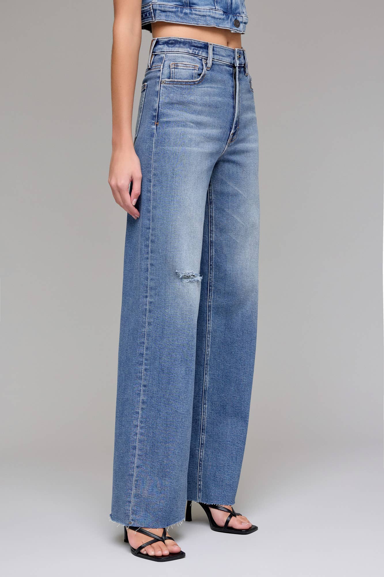 Hidden Medium Dark Stretch 33" Inseam Dad Jean