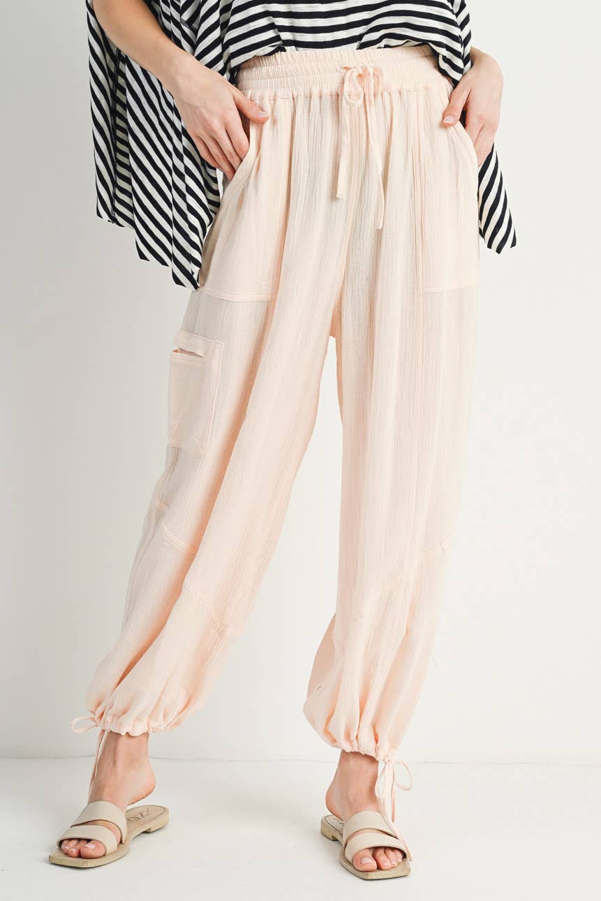 JOGGER HAREM DRAWSTRING PANTS