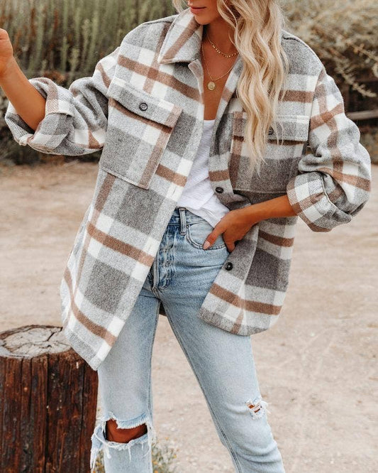 Women's Plaid Shacket