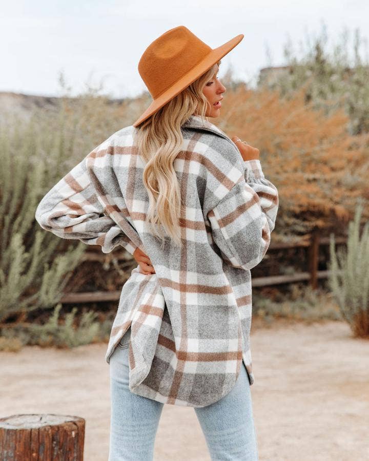 Women's Plaid Shacket