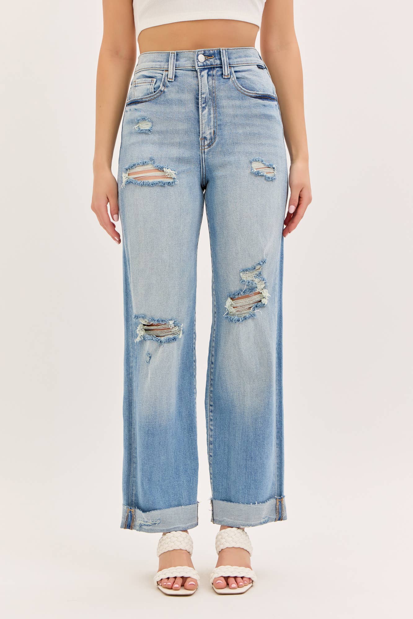 Cello High Rise Dad Jean