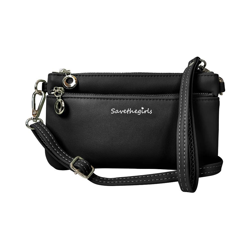 Bella RFID Crossbody and Wristlet with Touch Screen Pocket