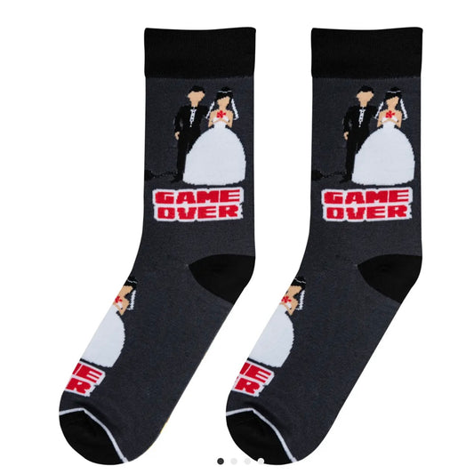 GAME OVER CREW SOCKS