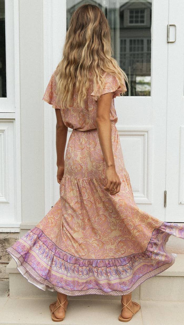 Boho getaway dress