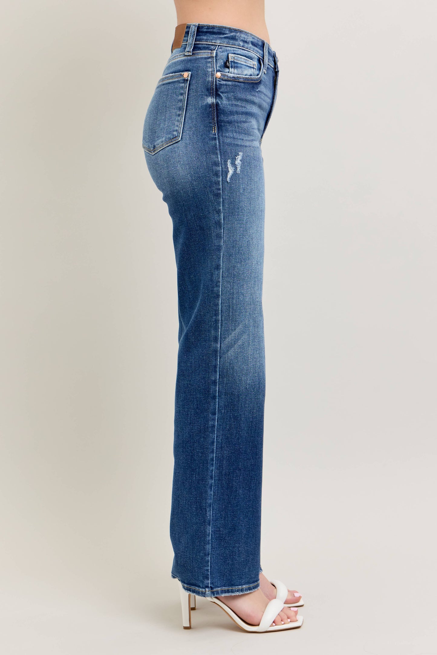 Judy Blue Dark Wash 90's Straight Leg