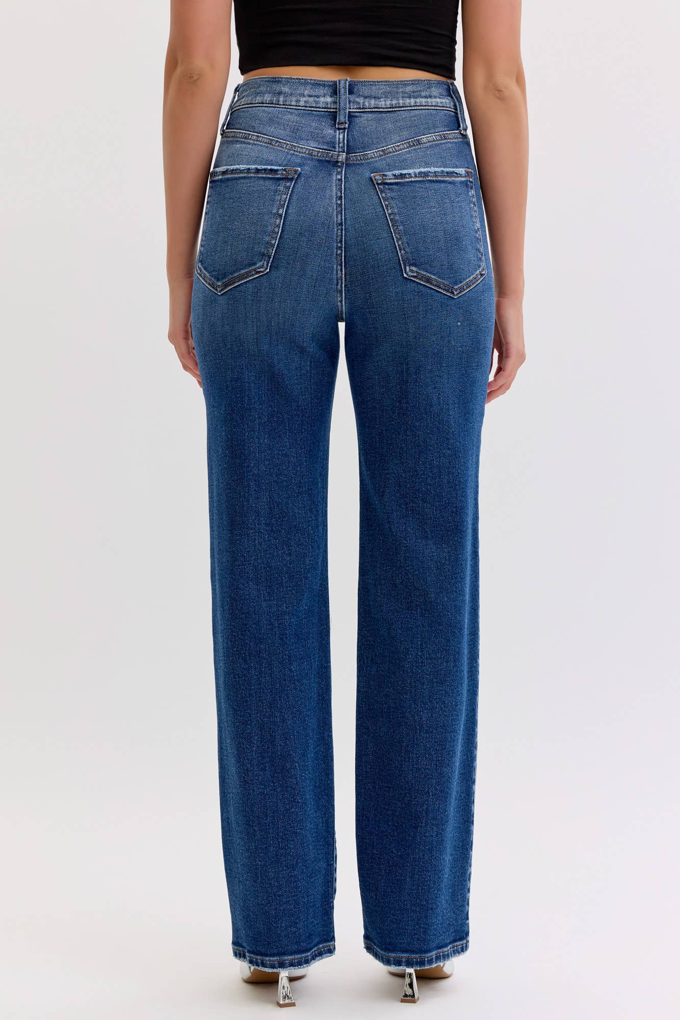Cello Super High Rise Dad Jean