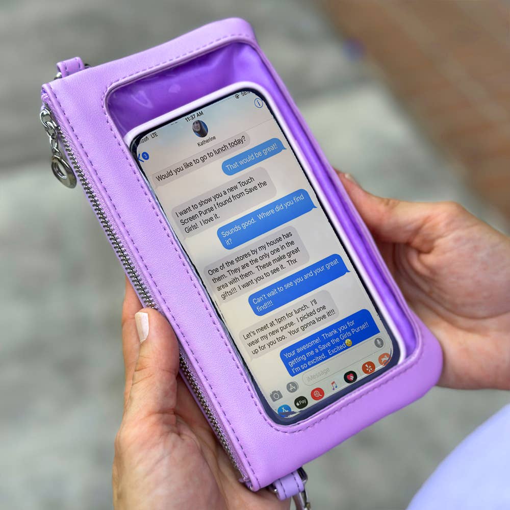 Bella RFID Crossbody and Wristlet with Touch Screen Pocket