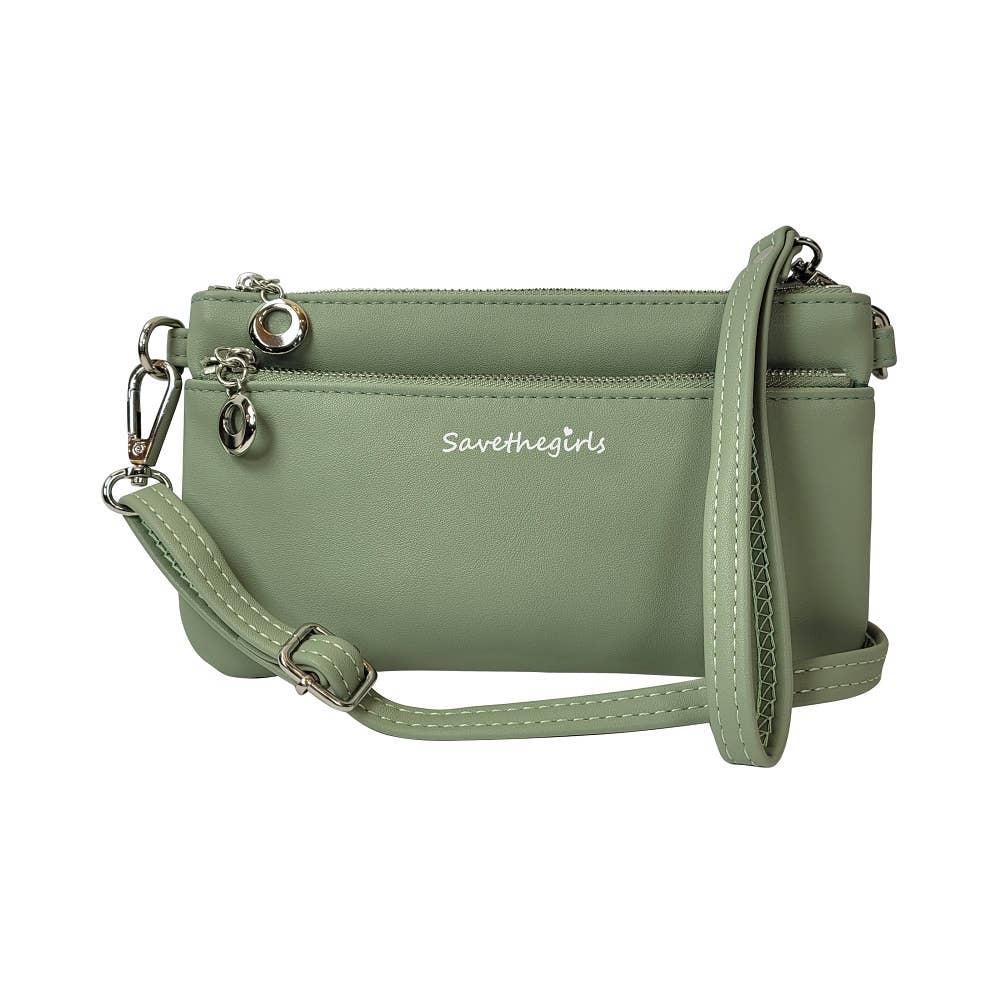 Bella RFID Crossbody and Wristlet with Touch Screen Pocket