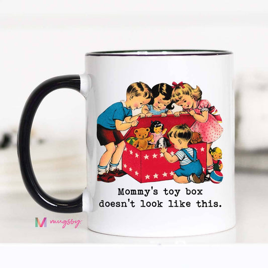 Mommy's Toy Box Funny Coffee Mug