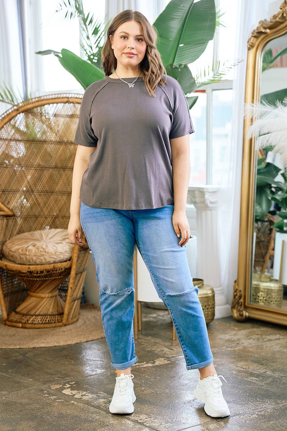 Plus Size Knit Top