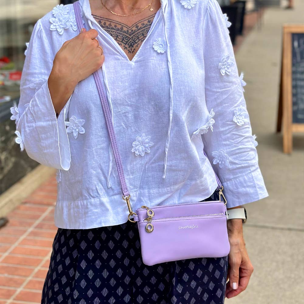 Bella RFID Crossbody and Wristlet with Touch Screen Pocket