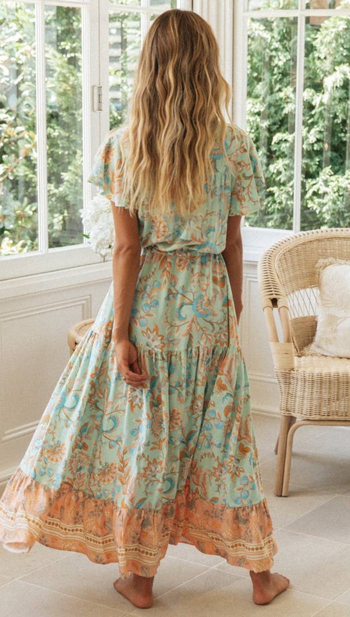 Boho getaway dress