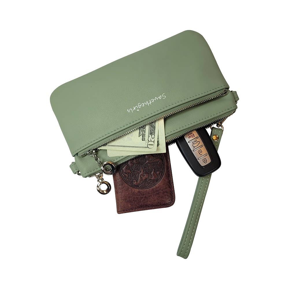 Bella RFID Crossbody and Wristlet with Touch Screen Pocket