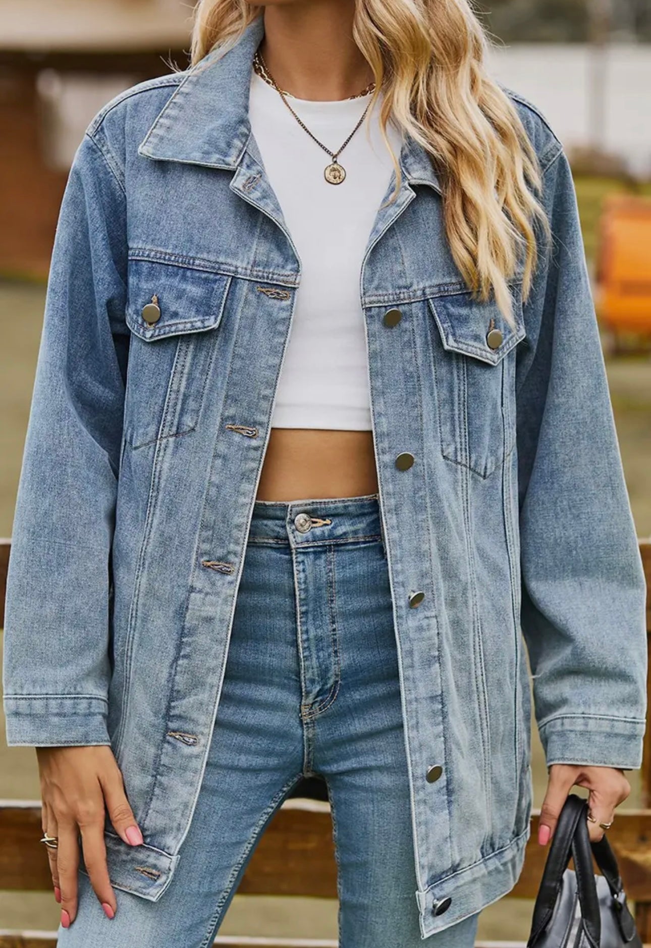 Women’s Oversized Denim Jacket