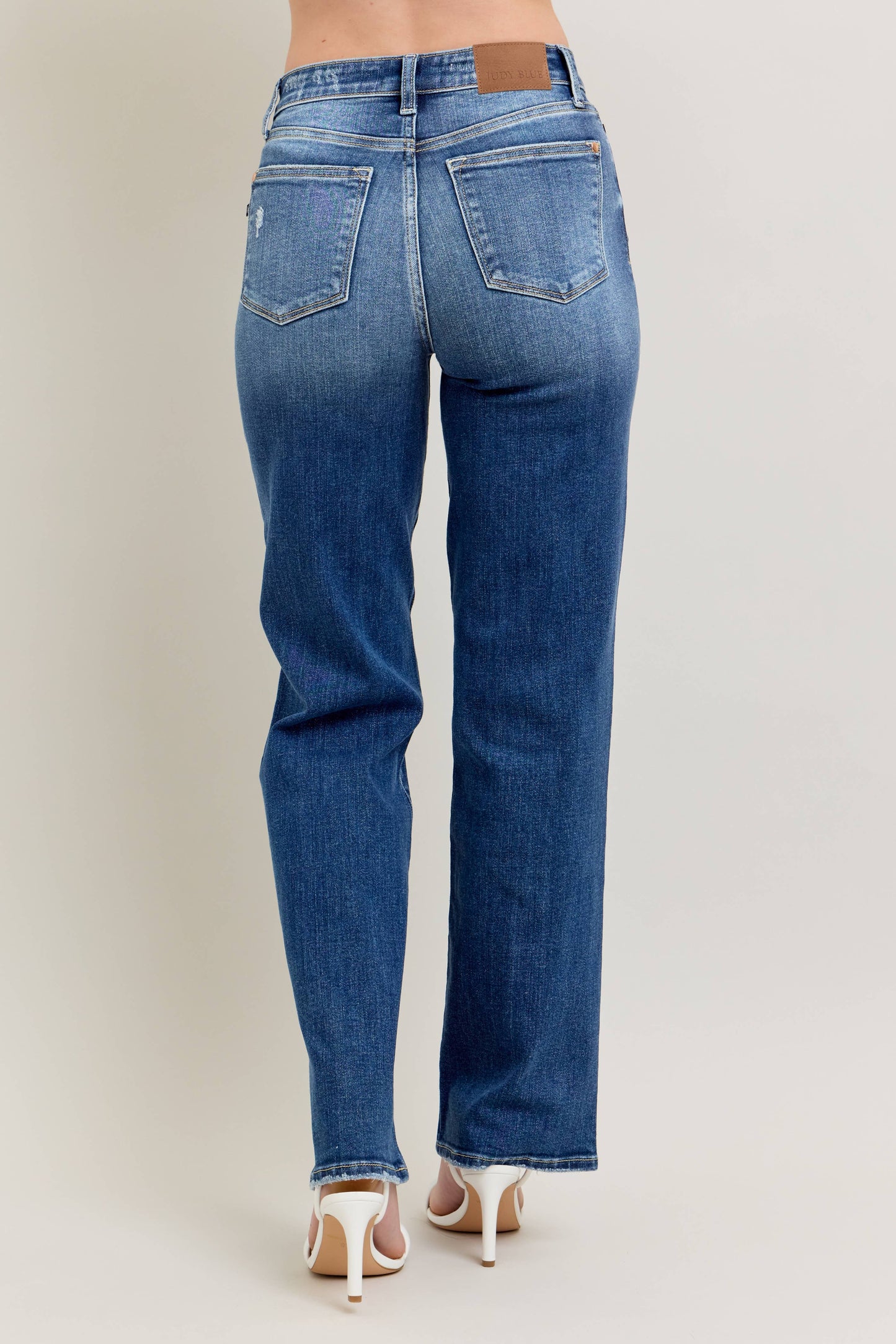 Judy Blue Dark Wash 90's Straight Leg