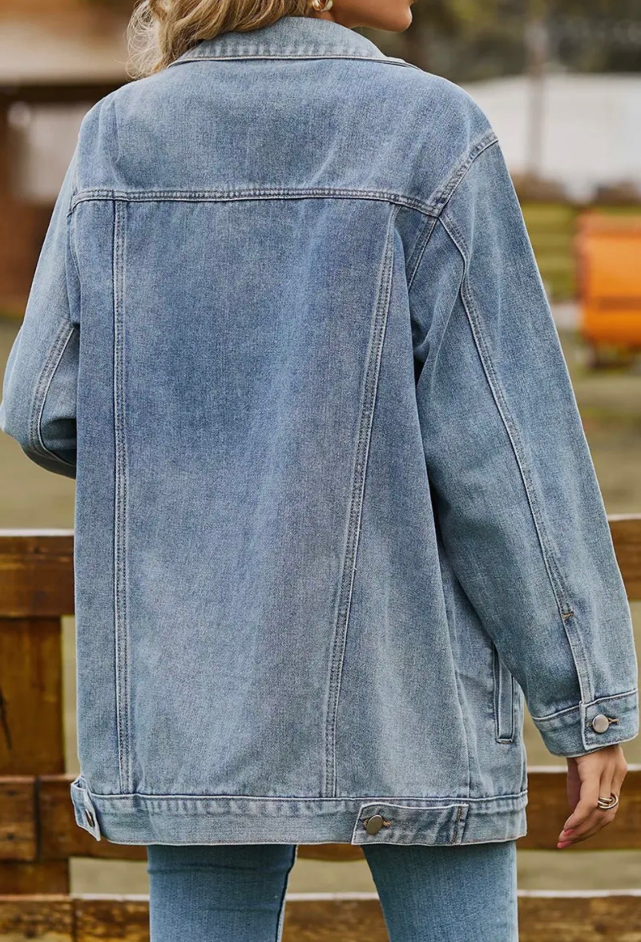 Women’s Oversized Denim Jacket