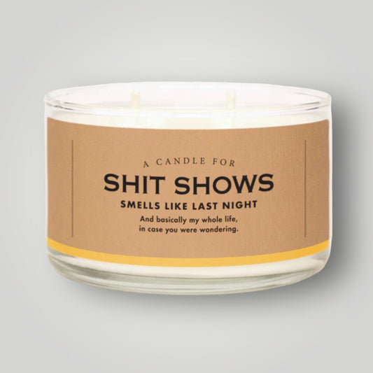 SHIT SHOWS 2-WICK SOY CANDLE