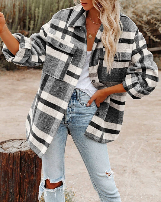 Women's Plaid Shacket
