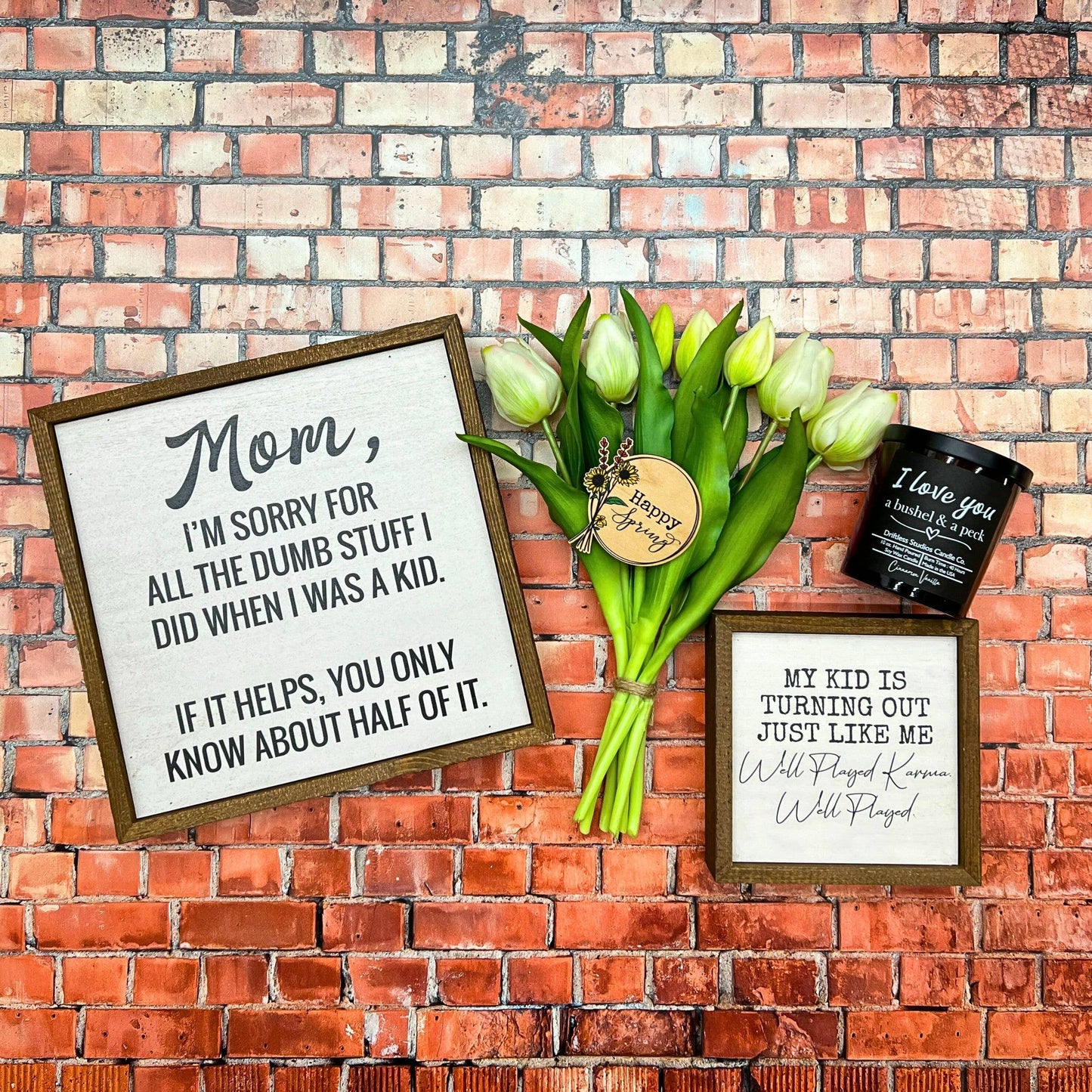 Mom I'm Sorry - Mothers Day Sign - Home Décor