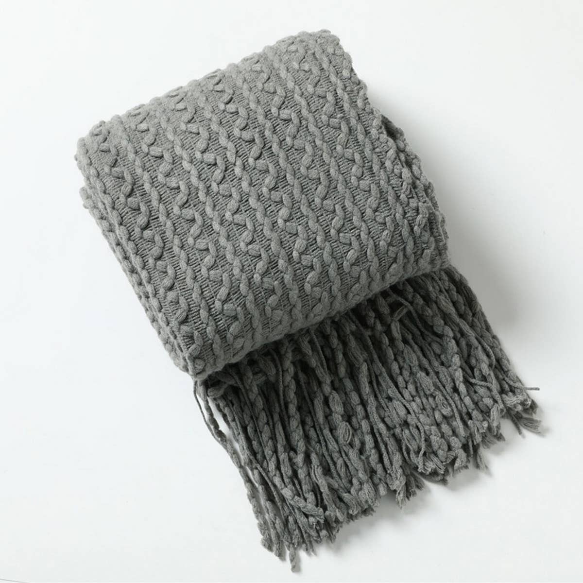 LIGHTWEIGHT SOFT AND COMFORTABLE KNIT  BLANKET