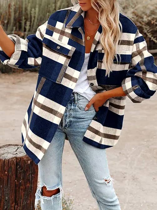 Women's Plaid Shacket