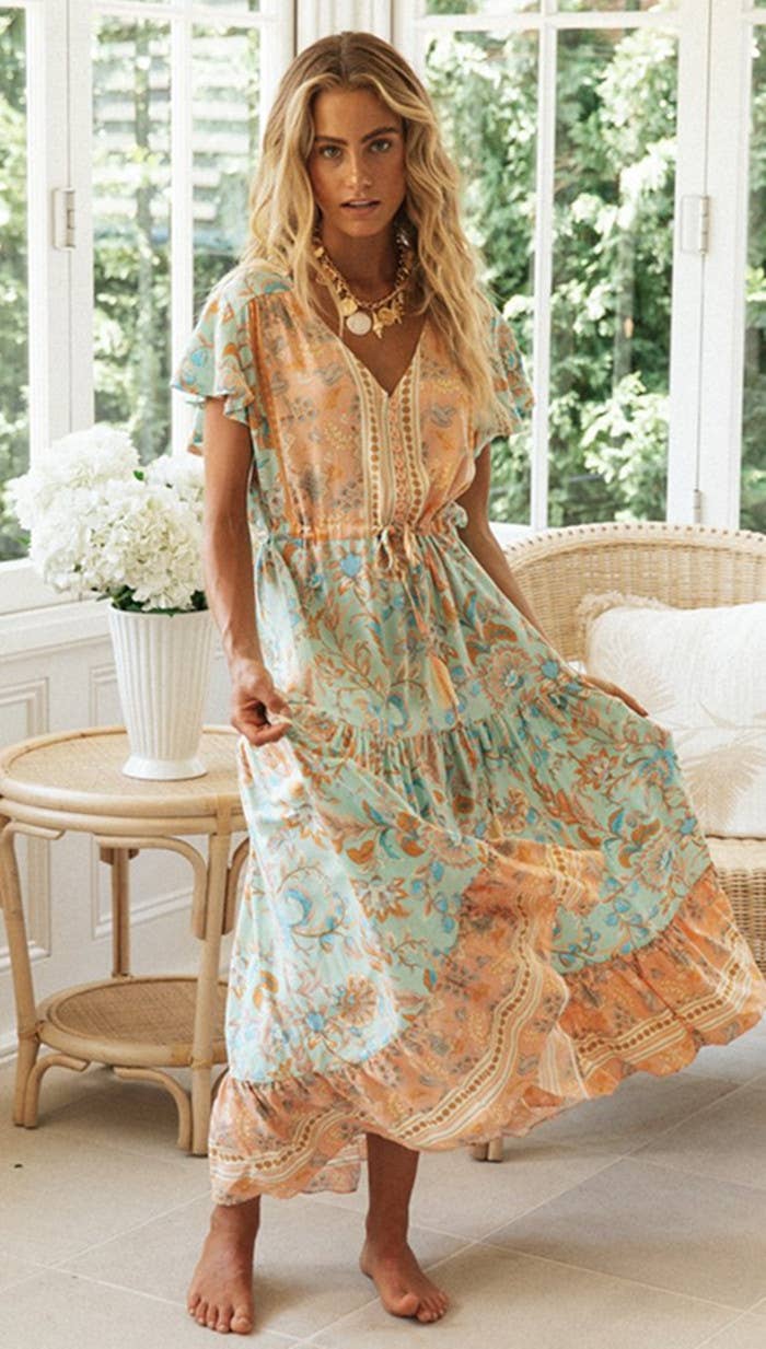 Boho getaway dress