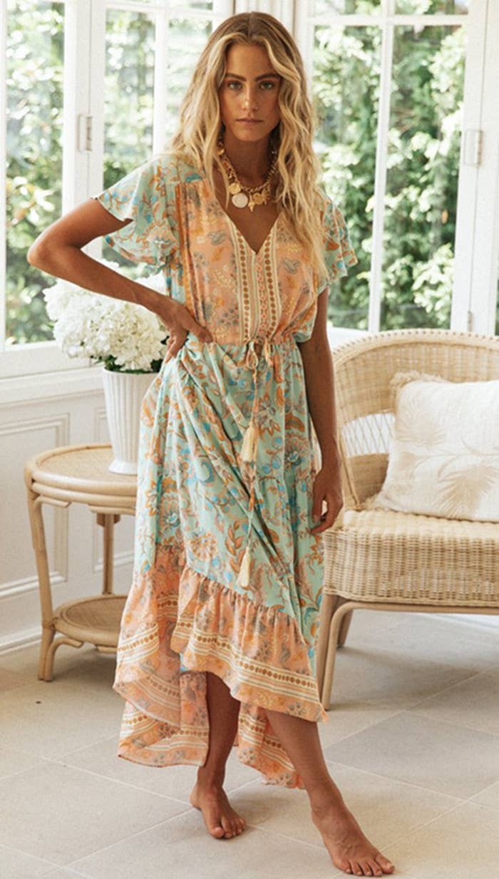 Boho getaway dress