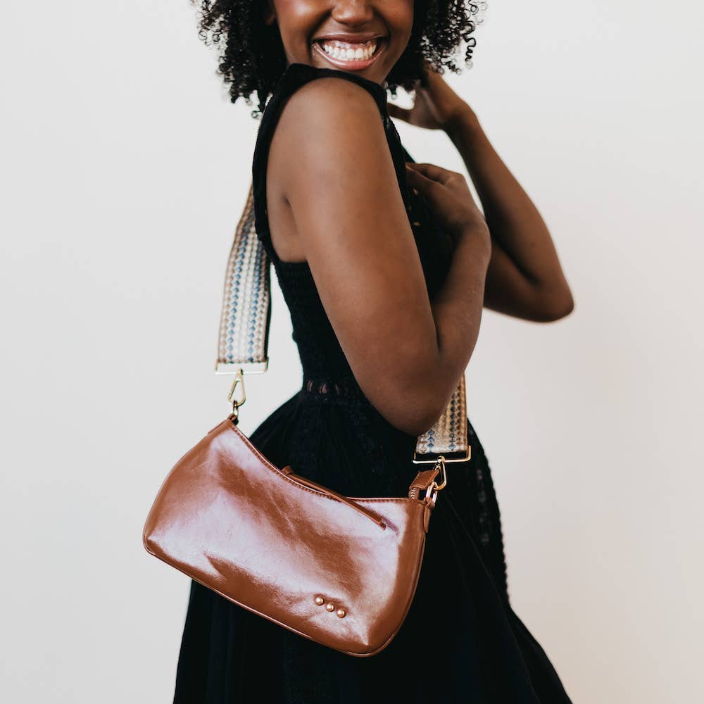 Brynlee Braided Vegan Leather Bag (Bonus Free Strap!)