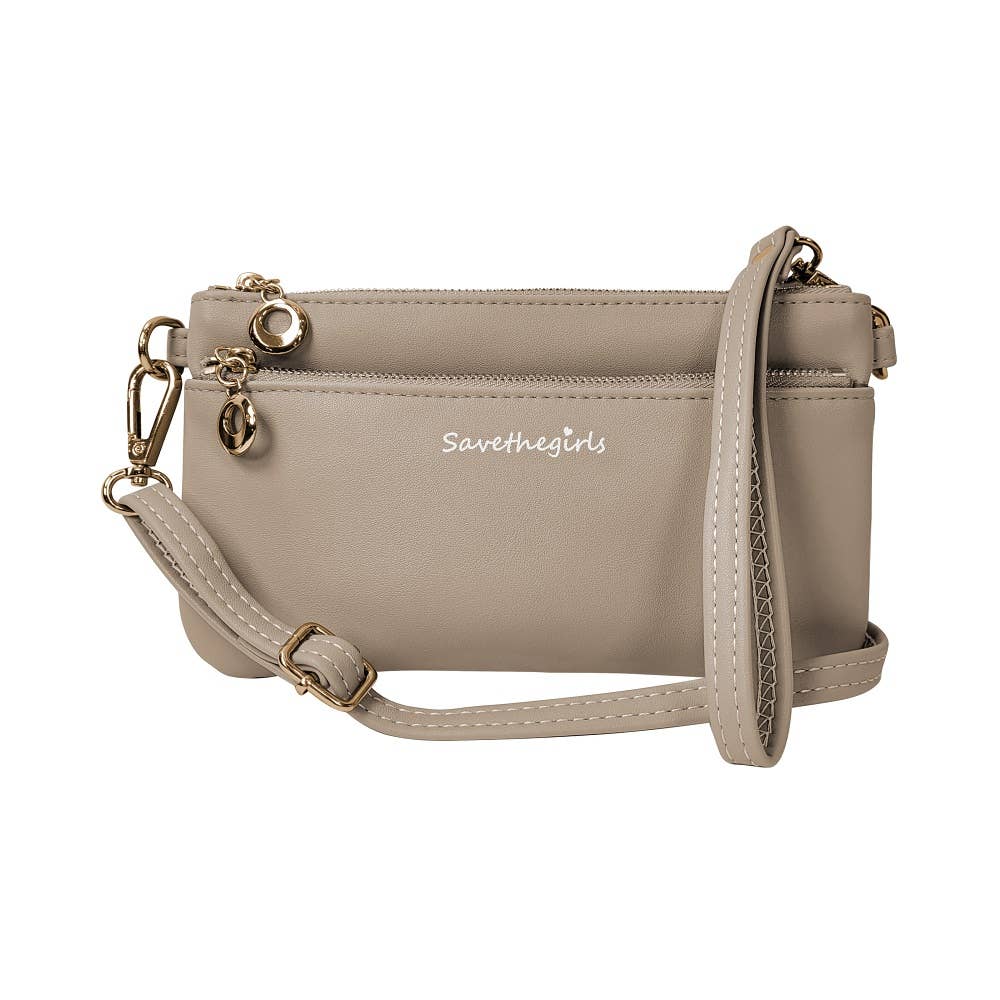 Bella RFID Crossbody and Wristlet with Touch Screen Pocket